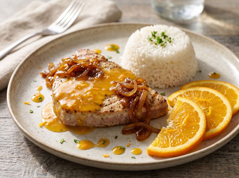 receta de emperador en salsa